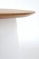 Kulatý stolek konferenční bílý AZZURA