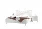 Manželská postel 160x200 bílá ekokůže SOLER