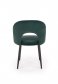 Jídelní židle tmavě zelená K384