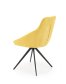 Designová jídelní židle žlutá K431