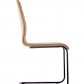 Jídelní židle hnědá designová čalouněná K265