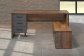 Luxusní stůl do kanceláře v replice starého dřeva PRIME