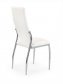 Jídelní židle bílá čalouněná moderní K209