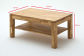 Konferenční stolek z masivu dub LENNOX