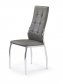 Jídelní židle bílá čalouněná moderní K209