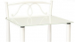 Bílý noční stolek vysoký ET-920