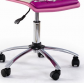 Dětská kancelářská židle růžová s potiskem FUN 1