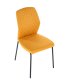 Žlutá židle k jídelnímu stolu levně K461