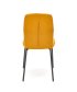 Žlutá židle k jídelnímu stolu levně K461