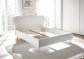 Manželská postel 160x200 bílá NIVEA