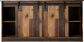 Komoda venkovský nábytek staré dřevo GRANERO 160