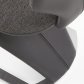 Jídelní židle designová eko-kůže tmavě šedá / černá K307