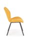 Pohodlná žlutá kuchyňská židle K360