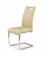 Jídelní židle bílá čalouněná moderní K211