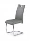 Jídelní židle bílá čalouněná moderní K211