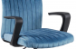 Kancelářská židle dětská čalouněná modrá DORAL