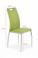 Jídelní židle zelená moderní čalouněná K187