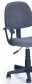Kancelářská židle dětská čalouněná šedá DARIAN