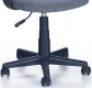 Kancelářská židle dětská čalouněná šedá DARIAN