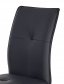Jídelní židle čalouněná moderní K252 - černá