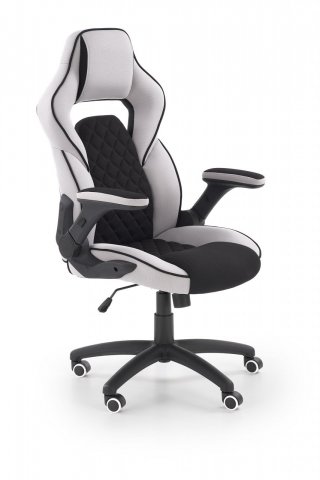 Židle k počítači ekokůže šedo-černá SONIC