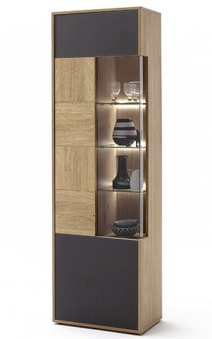 Luxusní dřevěná vitrína VALENCIA T10
