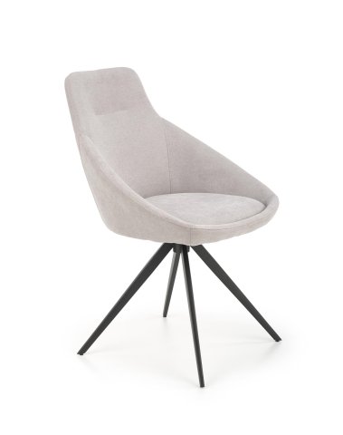 Designová jídelní židle šedá K431