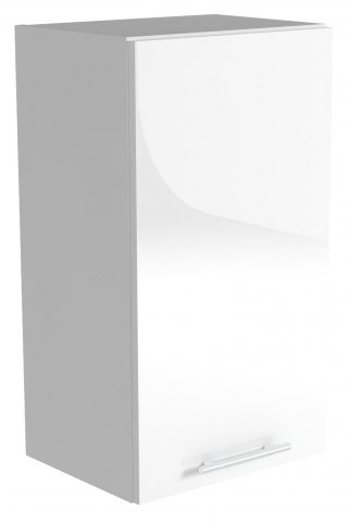 Kuchyňská skříňka horní bílá, šedá, slonovinová kost G-40/72
