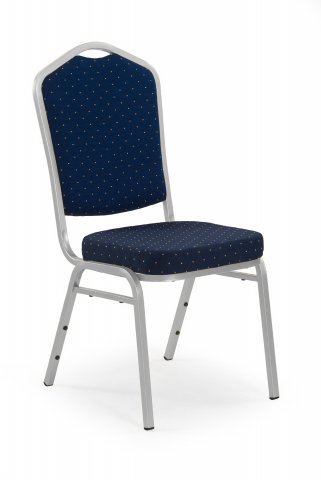 Jídelní židle banketová čalouněná K66S - modrá