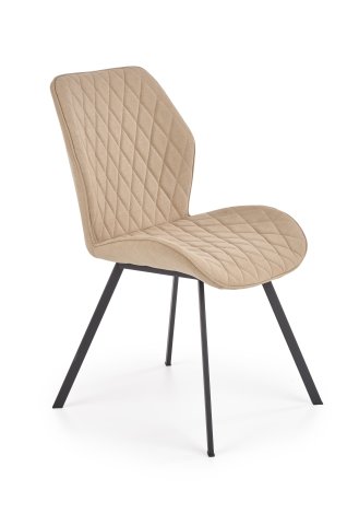Pohodlná béžová kuchyňská židle K360
