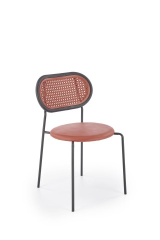Vintage kuchyňská židle červená K524