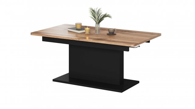 Černý dub wotan rozkládaci konferenční stolek moderní BUSETTI