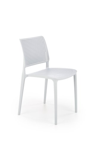 Modrá plastová židle jídelní K514